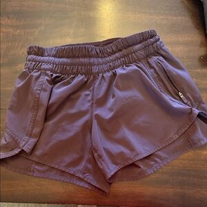 Lululemon Athletica Deep Purple Athletic Shorts